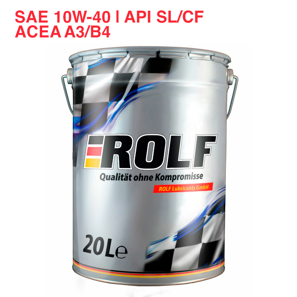 ROLF Energy 10W-40 API SL/CF ACEA A3/B4 20л
