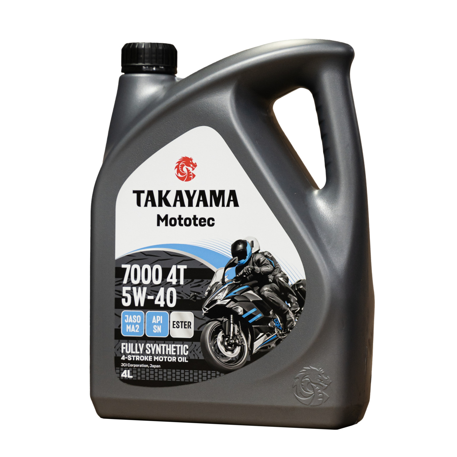 Takayama Mototec 7000 4T 5W-40 API SN JASO MA2 4л