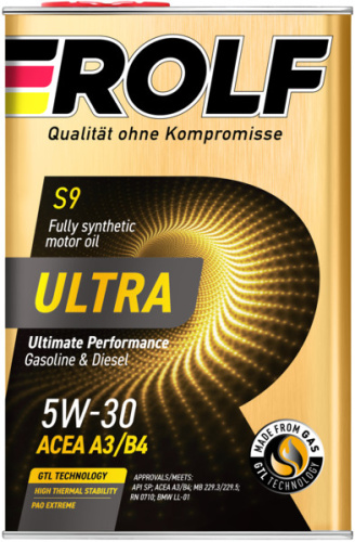 ROLF Ultra 5W-30 A3/B4 SP 4л металл